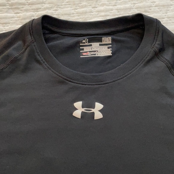 Under Armour Other - Under Armour Black Heat Gear Short Sleeve TShirt M